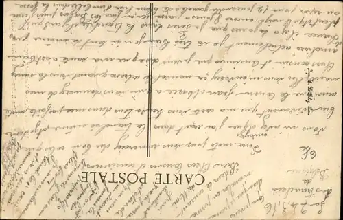 Ak Poperinghe Poperinge Westflandern, Eglise Notre-Dame et Rue de Cassel