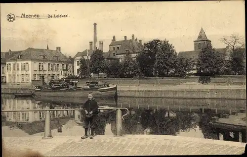 Ak Menin Menen Meenen Lys Westflandern, Le Leiekaai