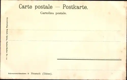 Ak Titisee Neustadt im Breisgau Hochschwarzwald, Schwarzwaldtrachten, Schwarzwälderinnen