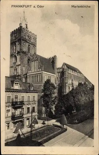 Ak Frankfurt an der Oder, Marienkirche