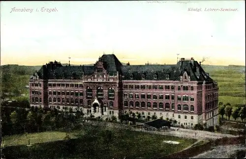 Ak Annaberg Buchholz Erzgebirge, Königliches Lehrerseminar