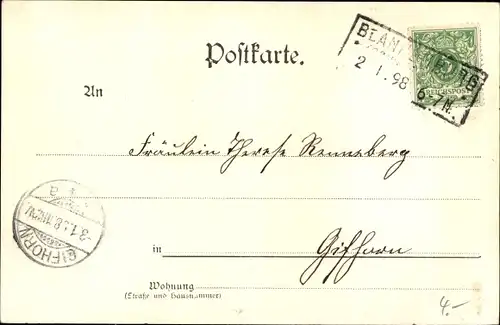 Ak Rudolstadt in Thüringen, Anger