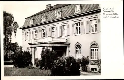 Ak Pößneck, Erholungsheim für werdende Mütter, Dr. Semmelweis