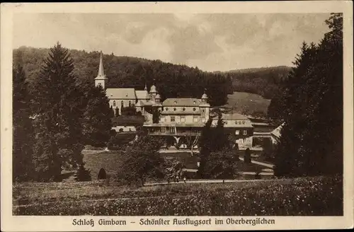 Ak Gimborn Marienheide im Bergischen Land, Gasthof zum Schloss Gimborn