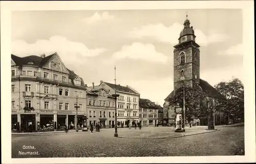 Ak Gotha in Thüringen, Neumarkt