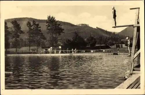 Ak Tabarz im Thüringer Wald, Schwimmbad