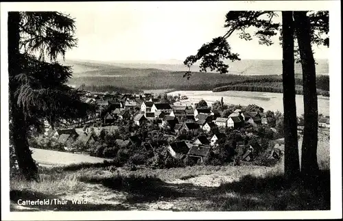 Ak Catterfeld Leinatal in Thüringen, Panorama