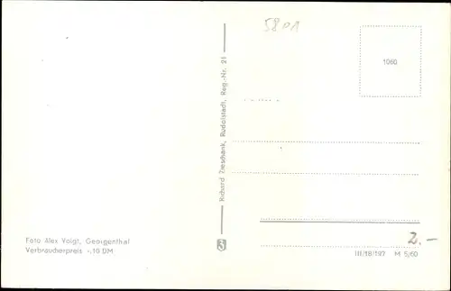 Ak Catterfeld Leinatal in Thüringen, Panorama