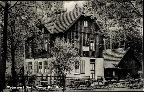 Ak Georgenthal in Thüringen, Wechmarer Hütte