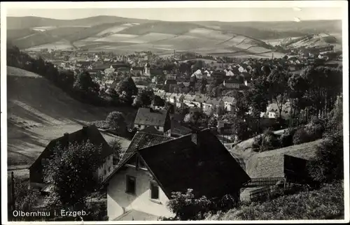 Ak Olbernhau im Erzgebirge Sachsen, Panorama
