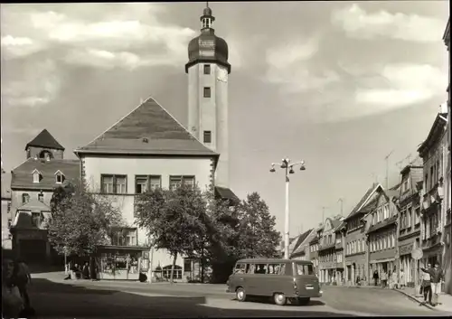 Ak Weida in Thüringen, Rathaus