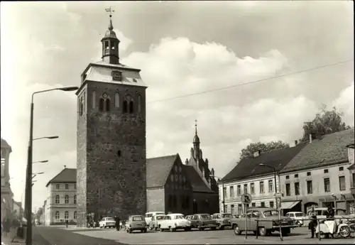 Ak Luckenwalde in Brandenburg, Johanniskirche am Platz der Jugend