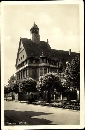 Ak Frechen Nordrhein Westfalen, Rathaus