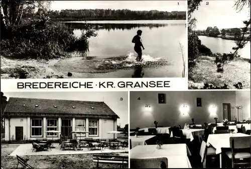 Ak Bredereiche Fürstenberg an der Havel, Schulzensee, Havellandschaft, FDGB Klubhaus