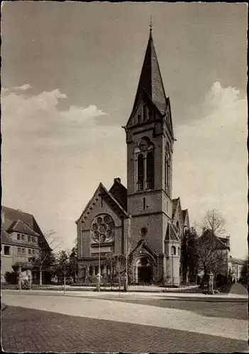 Ak Troisdorf in Nordrhein Westfalen, Evangelische Kirche