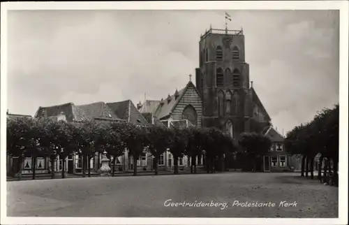 Ak Geertruidenberg Nordbrabant Niederlande, Protestante Kerk