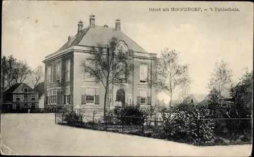 Ak Hoofddorp Haarlemmermeer Nordholland Niederlande, Polderhuis