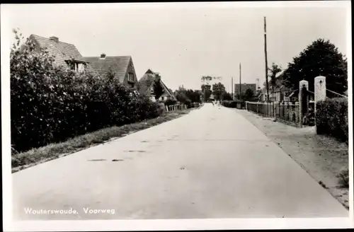 Ak Wouterswoude Wâlterswâld Dantumadiel Friesland Niederlande, Voorweg