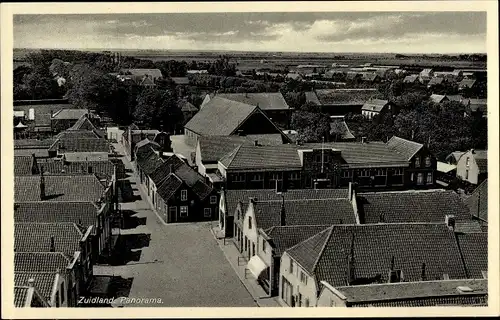 Ak Zuidland Südholland, Panorama