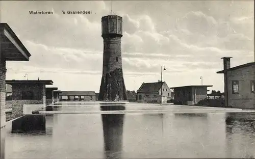 Ak 's Gravendeel Südholland, Watertoren