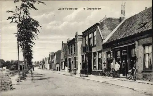 Ak 's Gravendeel Südholland, Zuid Voorstraat