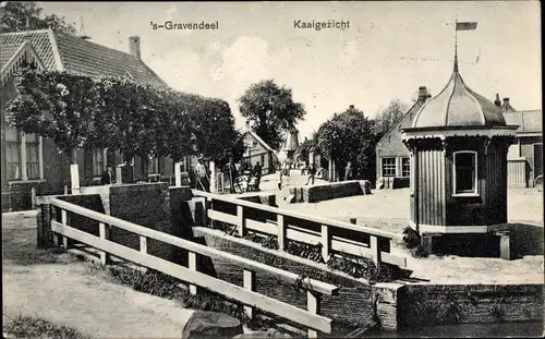 Ak 's Gravendeel Südholland, Kaaigezicht