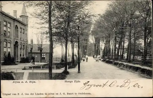 Ak Alphen aan den Rijn Südholland, Hooge Zijde