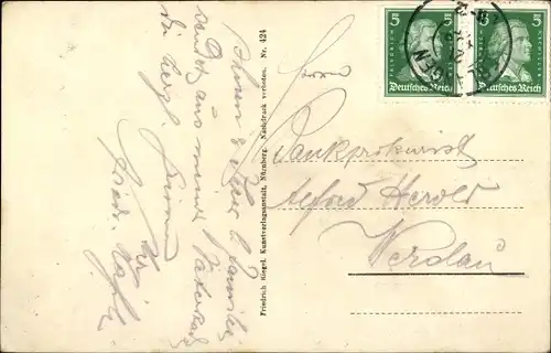 Ak Erlangen in Mittelfranken Bayern, Kaiser Wilhelm Platz