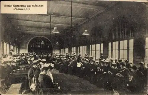 Ak Le Vésinet Yvelines, Asile National, Promenoir