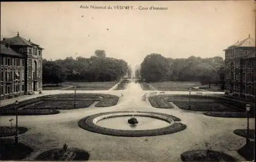 Ak Le Vésinet Yvelines, Asile National, Cour d'honneur