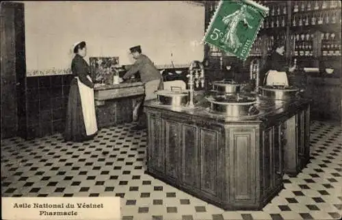 Ak Le Vésinet Yvelines, Asile National, Pharmacie