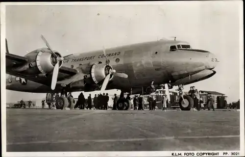 Ak Flugzeug, Schiphol, Douglas C-54 A 4-motoring