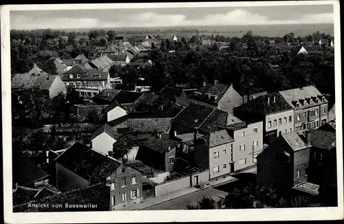 Ak Baesweiler Nordrhein Westfalen, Blick auf den Ort