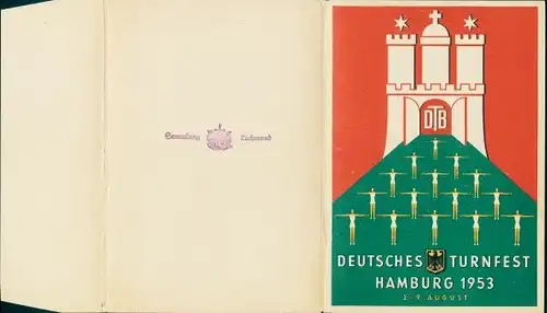 Klapp Ak Hamburg, Deutsches Turnfest 1953