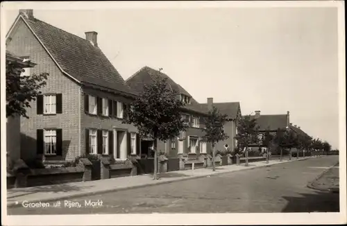 Ak Gilze en Rijen Nordbrabant, Markt