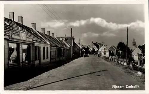 Ak Fijnaart Moerdijk Nordbrabant Niederlande, Kadedijk