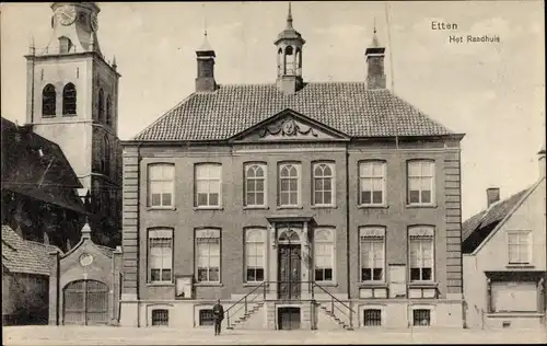 Ak Etten Leur Nordbrabant, Raathuis