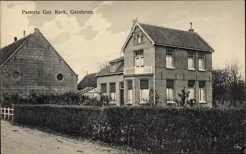 Ak Genderen Nordbrabant, Pastorie Ger. Kerk