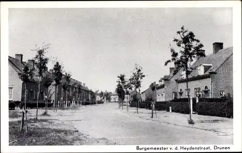 Ak Drunen Nordbrabant, Burgemeester van de Heijdenstraat