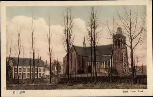 Ak Dongen Nordbrabant Niederlande, Ned. Herv. Kerk