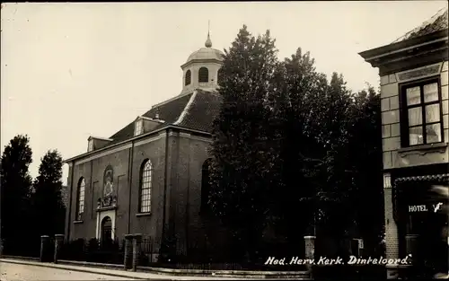 Ak Dinteloord Nordbrabant, Ned. Herv. Kerk