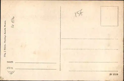 Ak Lieshout Nordbrabant Niederlande, R. K. Kerk en Pastorie