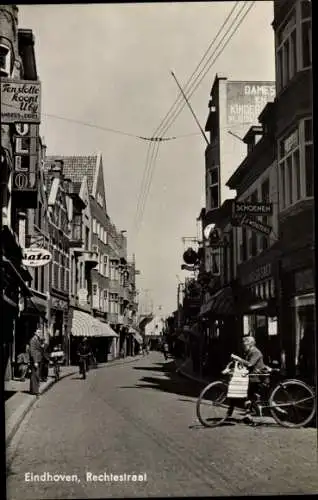 Ak Eindhoven Nordbrabant Niederlande, Rechtestraat