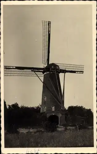 Ak Acht Nordbrabant Niederlande, Ronde beltmolen