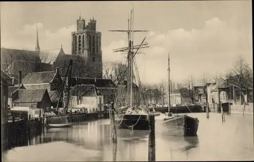 Ak Dordrecht Südholland Niederlande, Nieuwe Haven