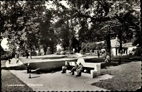 Ak Leeuwarden Friesland Niederlande, Prinsentuin