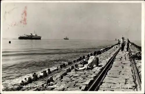 Ak Hoek van Holland Rotterdam Südholland Niederlande, M.S. Prinses Beatrix