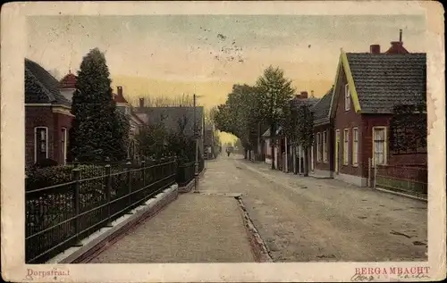 Ak Bergambacht Südholland, Dorpstraat
