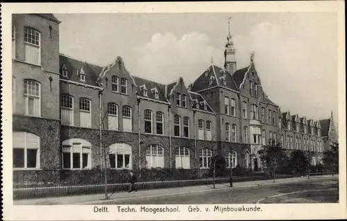 Ak Delft Südholland Niederlande, Techn. Hoogeschool
