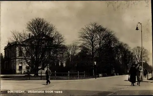 Foto Ak Dordrecht Südholland Niederlande, Vrieseweg voor 1932